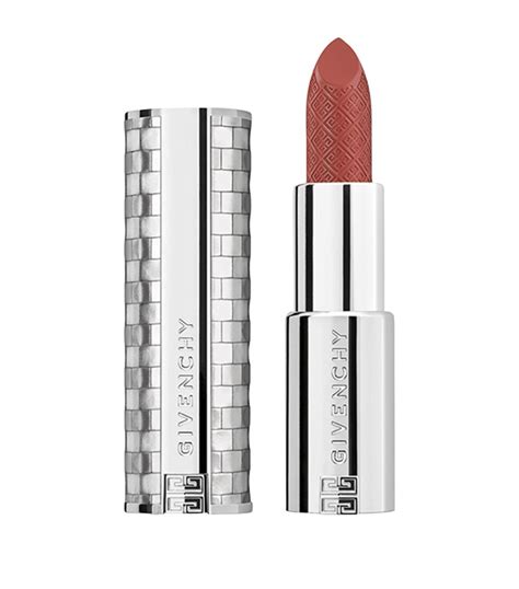 givenchy thrilling brown lipstick|Givenchy le rouge interdit lipstick.